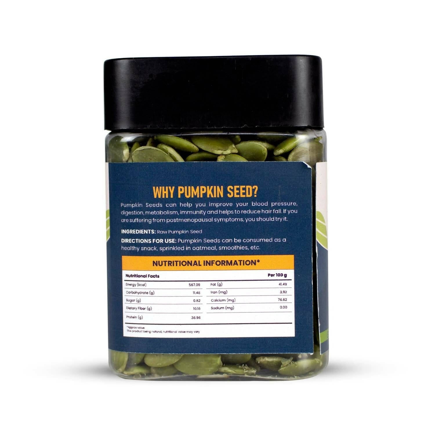 Upaveda Raw Pumpkin Seeds 