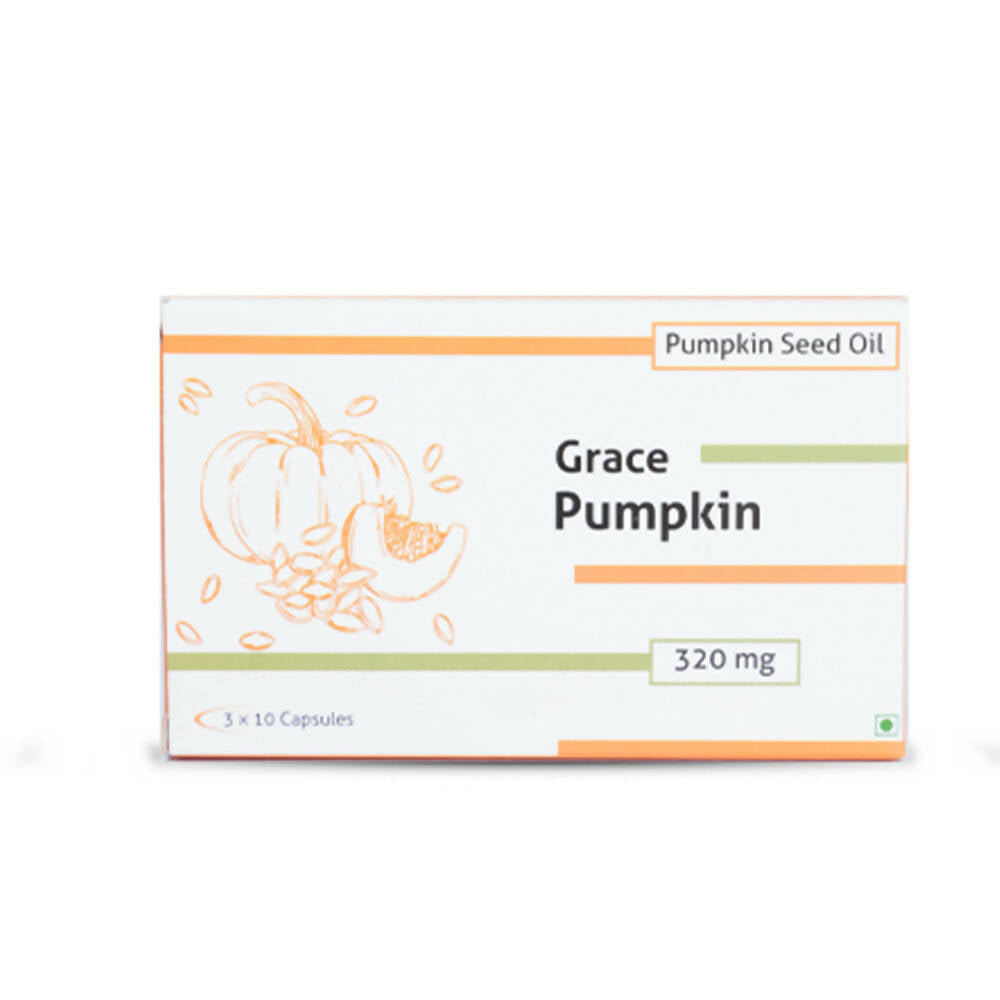 Nutra Grace Pumpkin Seed Oil Capsules - Grab2buy