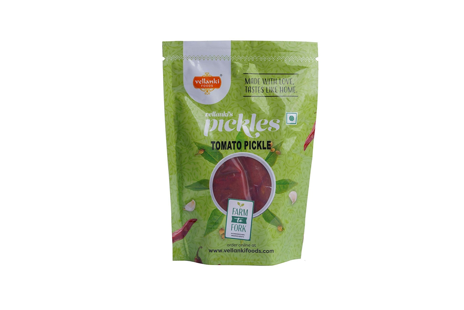 Vellanki Foods Pickles - Tamarind Pickle, Amla Pickle Combo Pack (250 gms Each) - Grab2buy