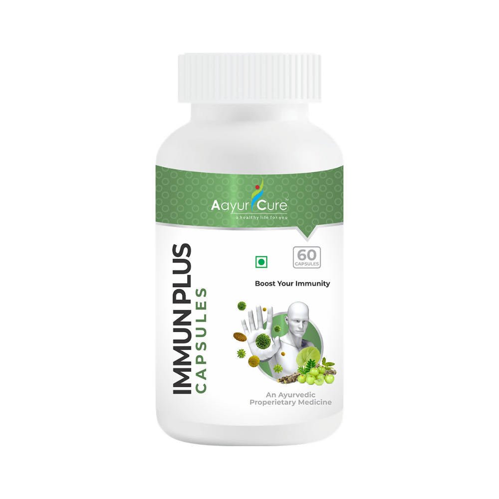 Aayur Cure Immunplus Capsules  Grab2Buy Aayur Cure Grab2Buy