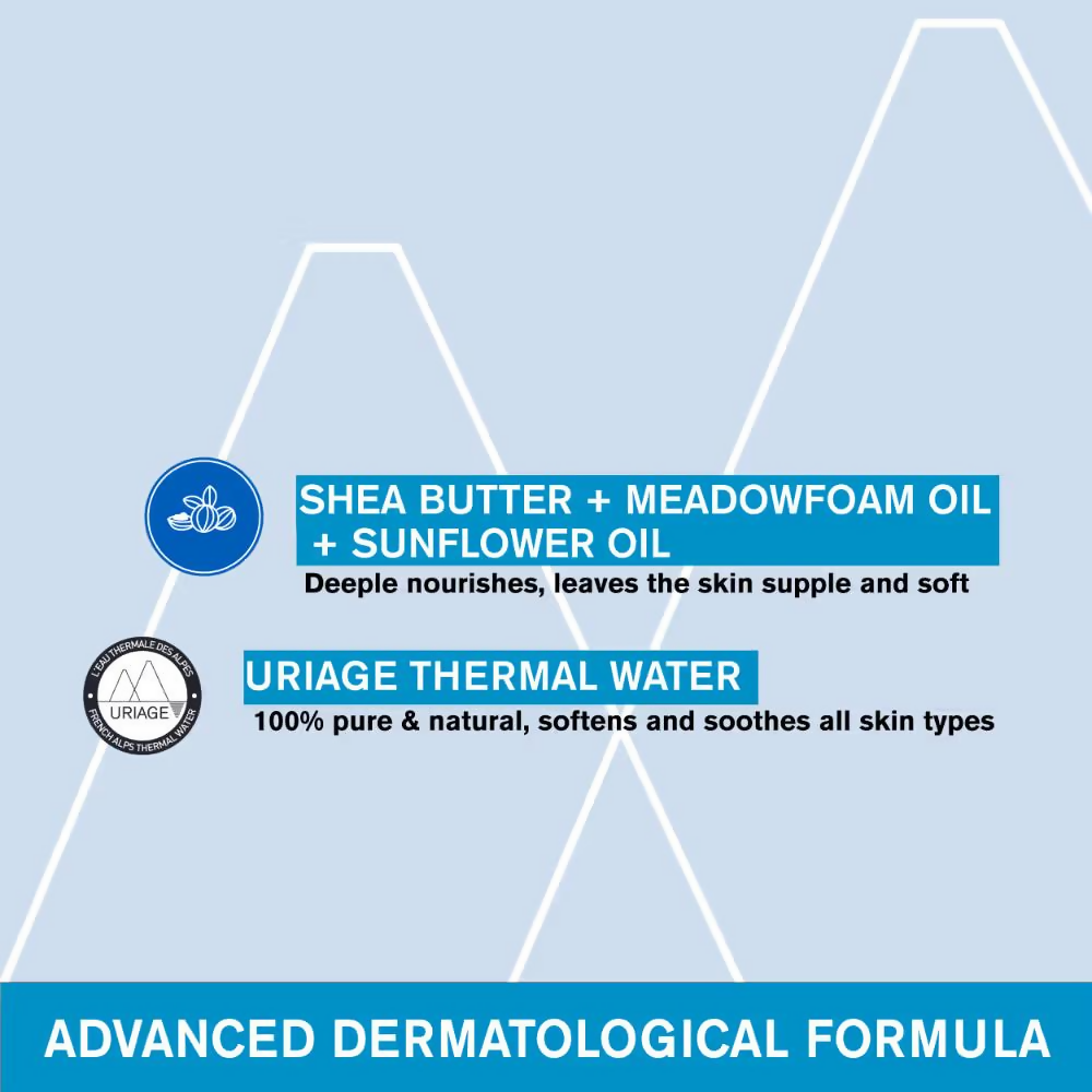 Uriage Daily Moisturizing Body Wash with Shea Butter  Grab2Buy Uriage Grab2Buy