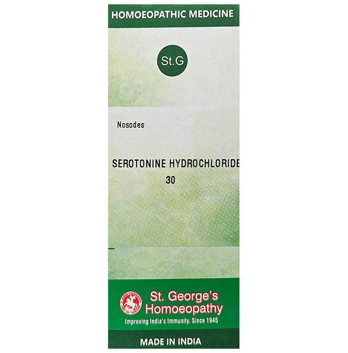 St. George's Homeopathy Serotonin Hydrochloride Dilution Genie India