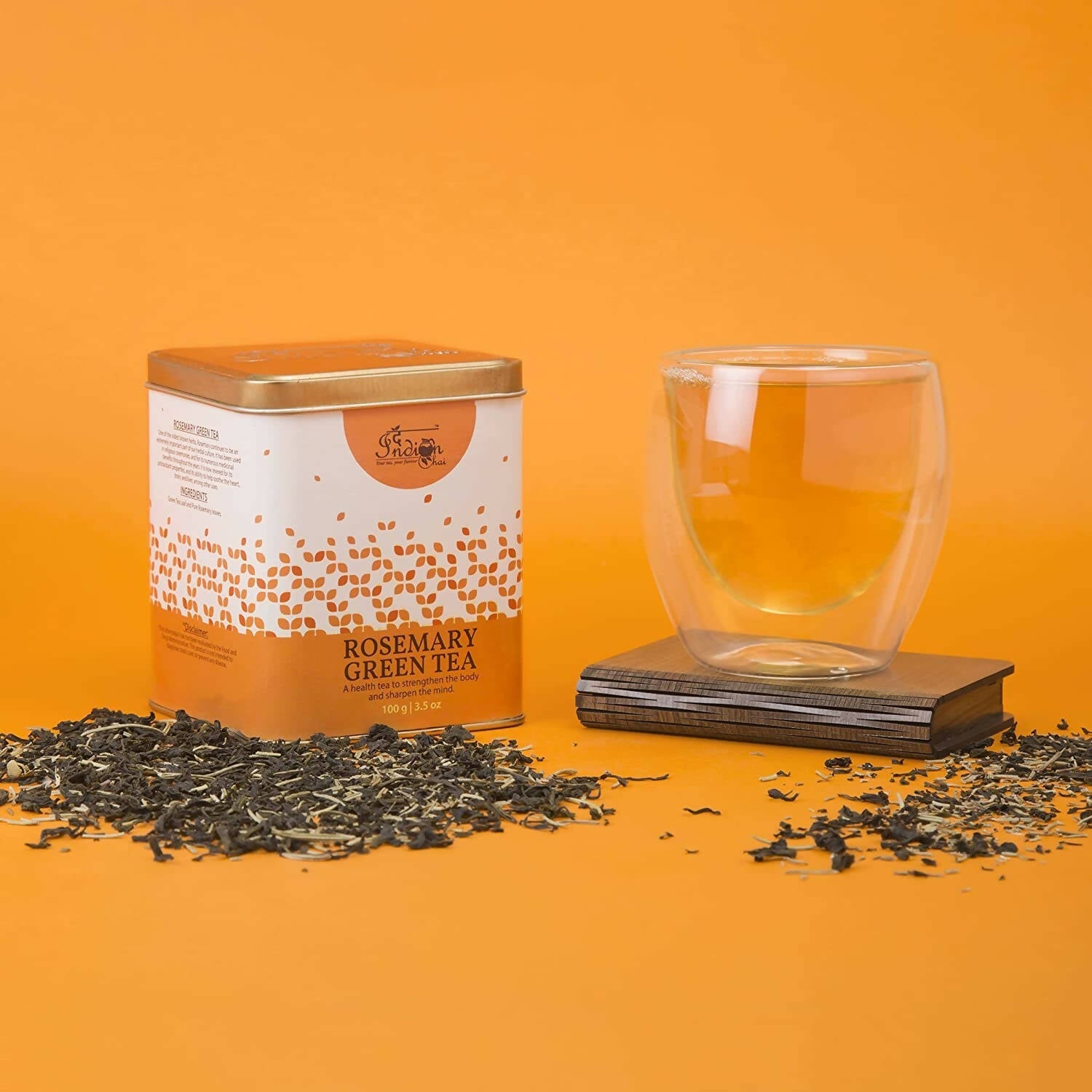 The Indian Chai - Rosemary Green Tea 