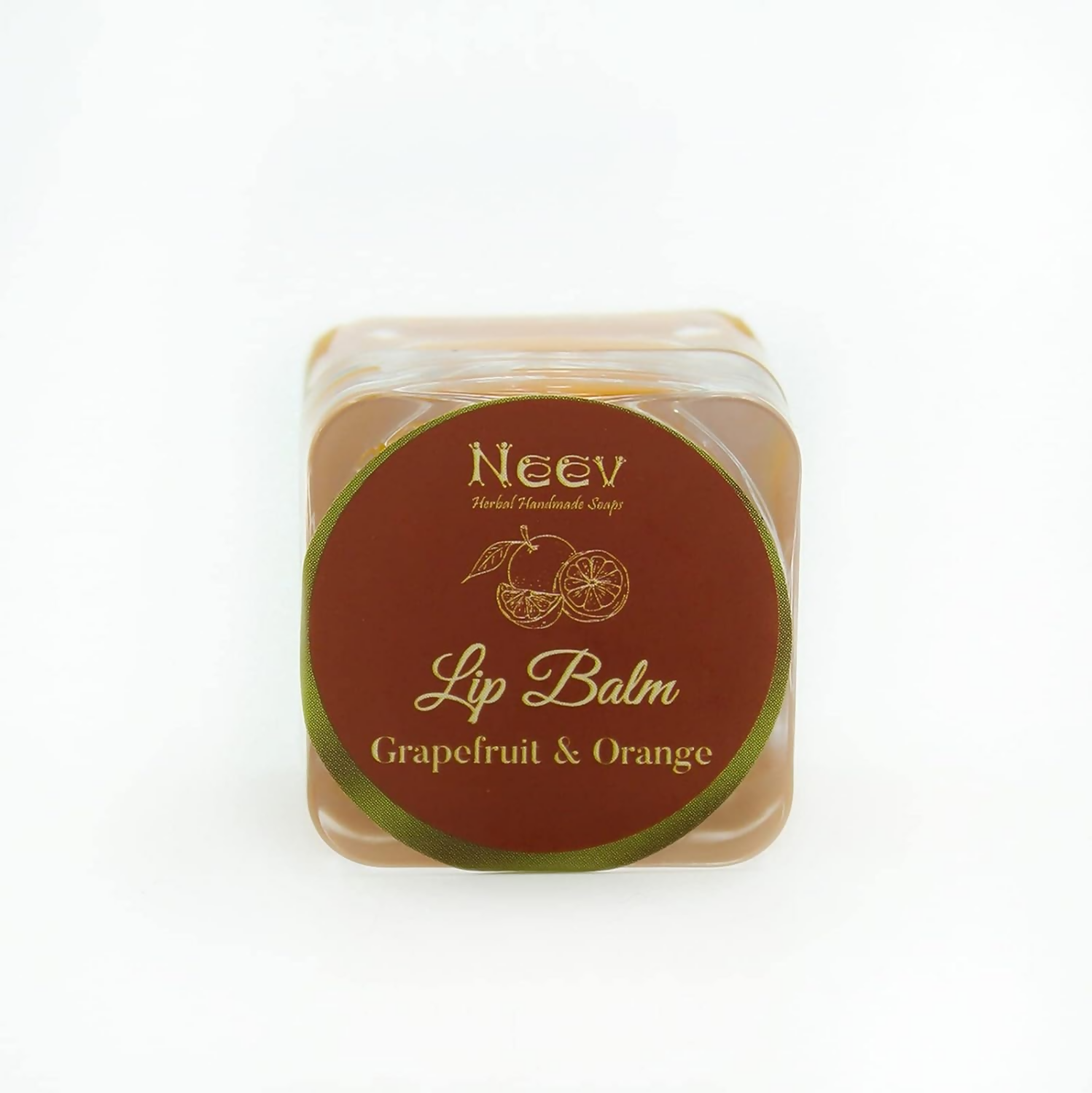 Neev Herbal Handmade Soaps Lip Balm Grapefruit and Orange