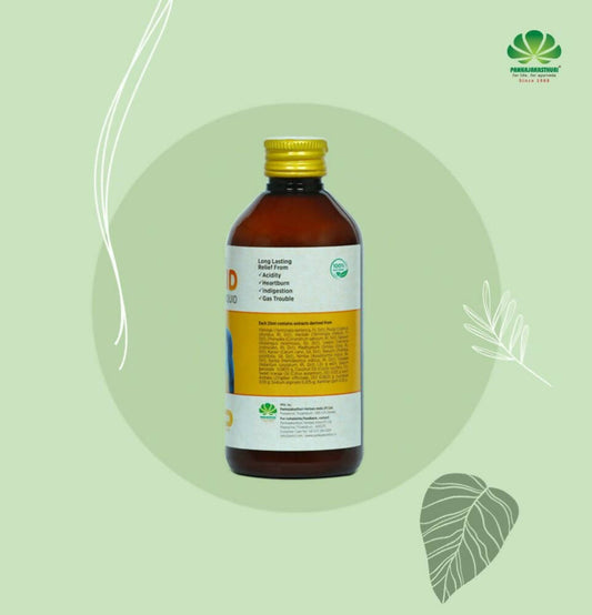 Pankajakasthuri Anticid Liquid Ginger 