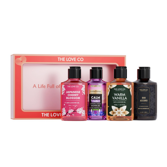 The Love Co. Gift Kits Collection Indulge In Shower Gels Opulent Bathing Experience  Grab2Buy The Love Co. Grab2Buy