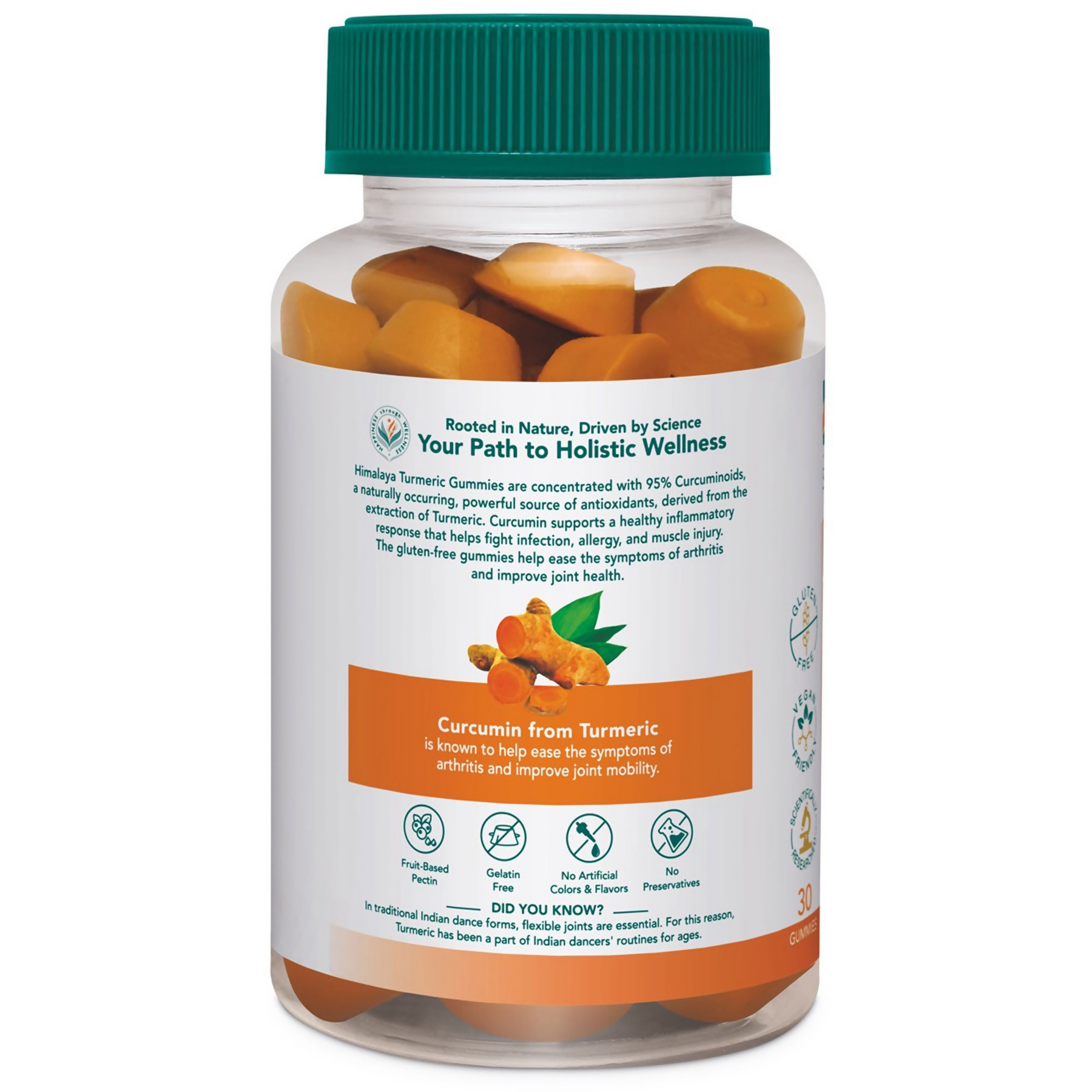 Himalaya Herbals Healthy Turmeric Gummies 