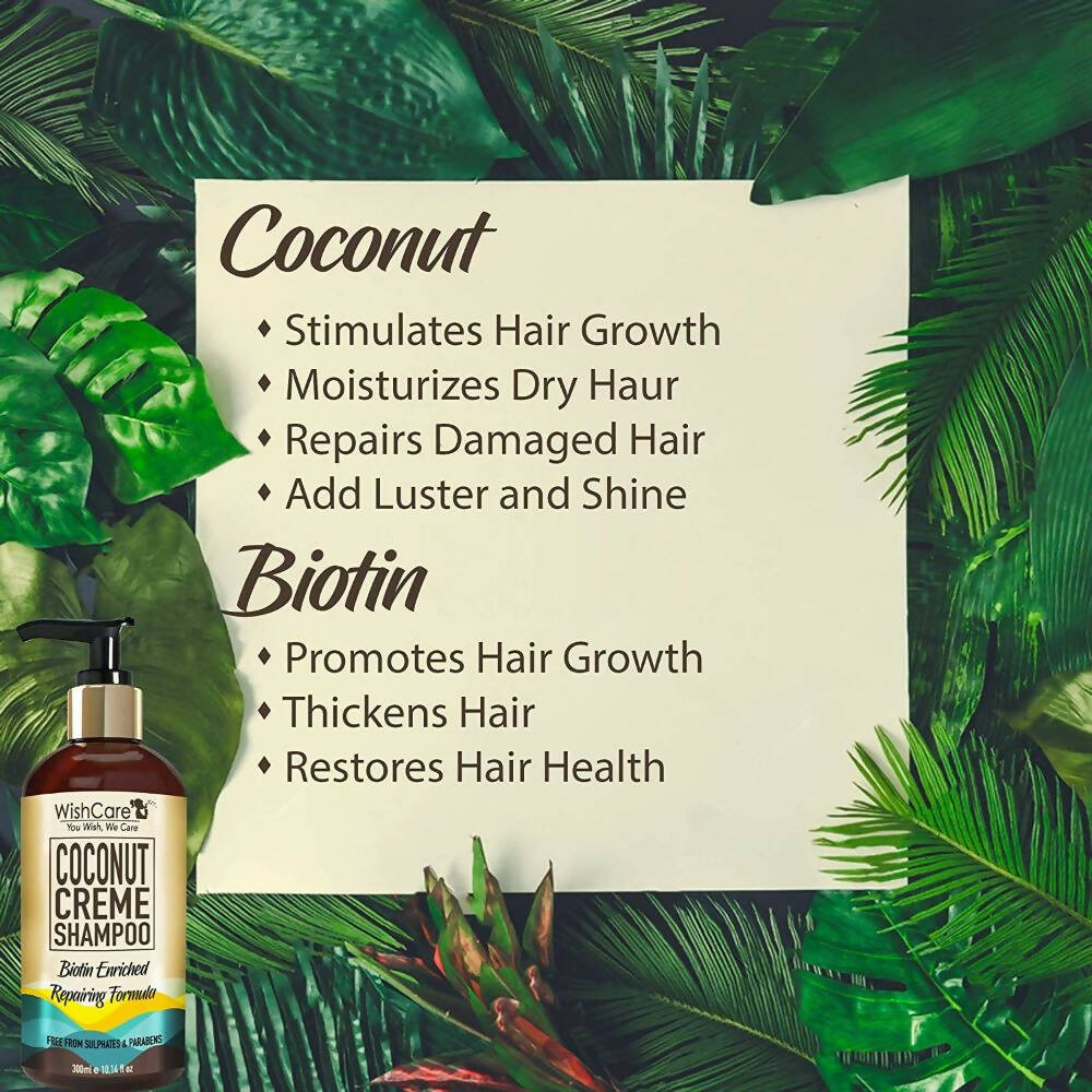 Wishcare Coconut Crème Shampoo  Grab2Buy Wishcare Grab2Buy