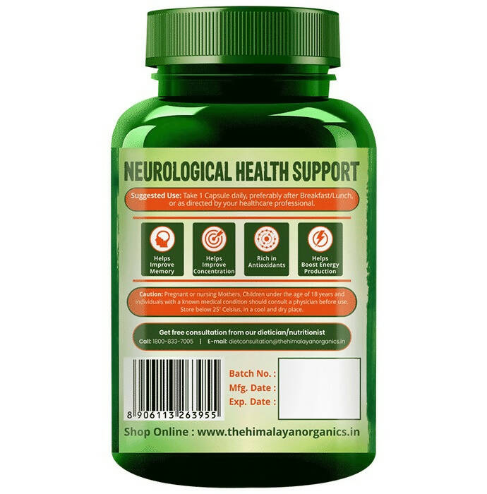 Himalayan Organics Plant-Based Vitamin B1 Capsules - Grab2buy