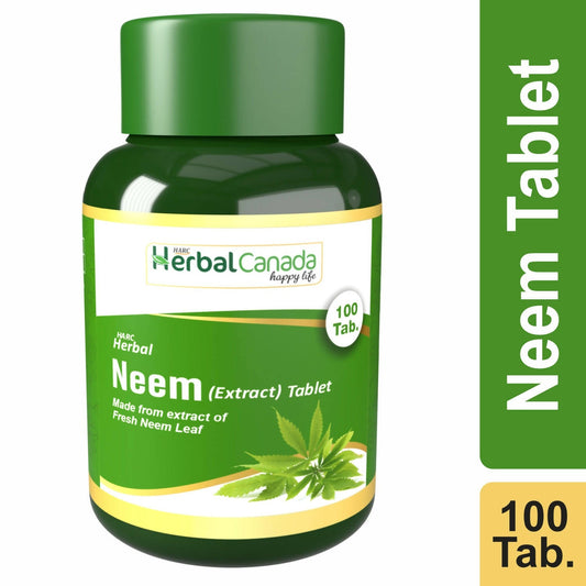 Herbal Canada Neem Extract Tablets 