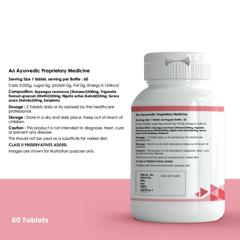 HappyMillions Hormonal Balance Tablets For Women 