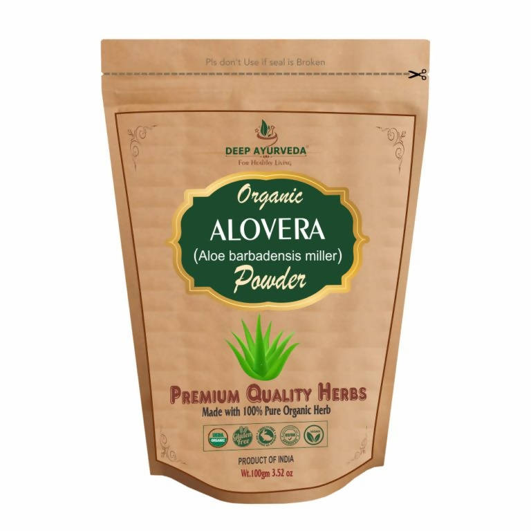 Deep Ayurveda Organic Aloevera Powder 