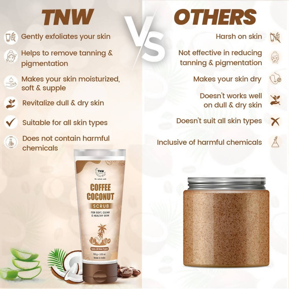 The Natural Wash Coffee Coconut Scrub  Grab2Buy The Natural Wash Grab2Buy