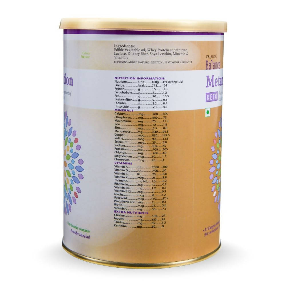 Pristine Balance Metanutrition Keto 