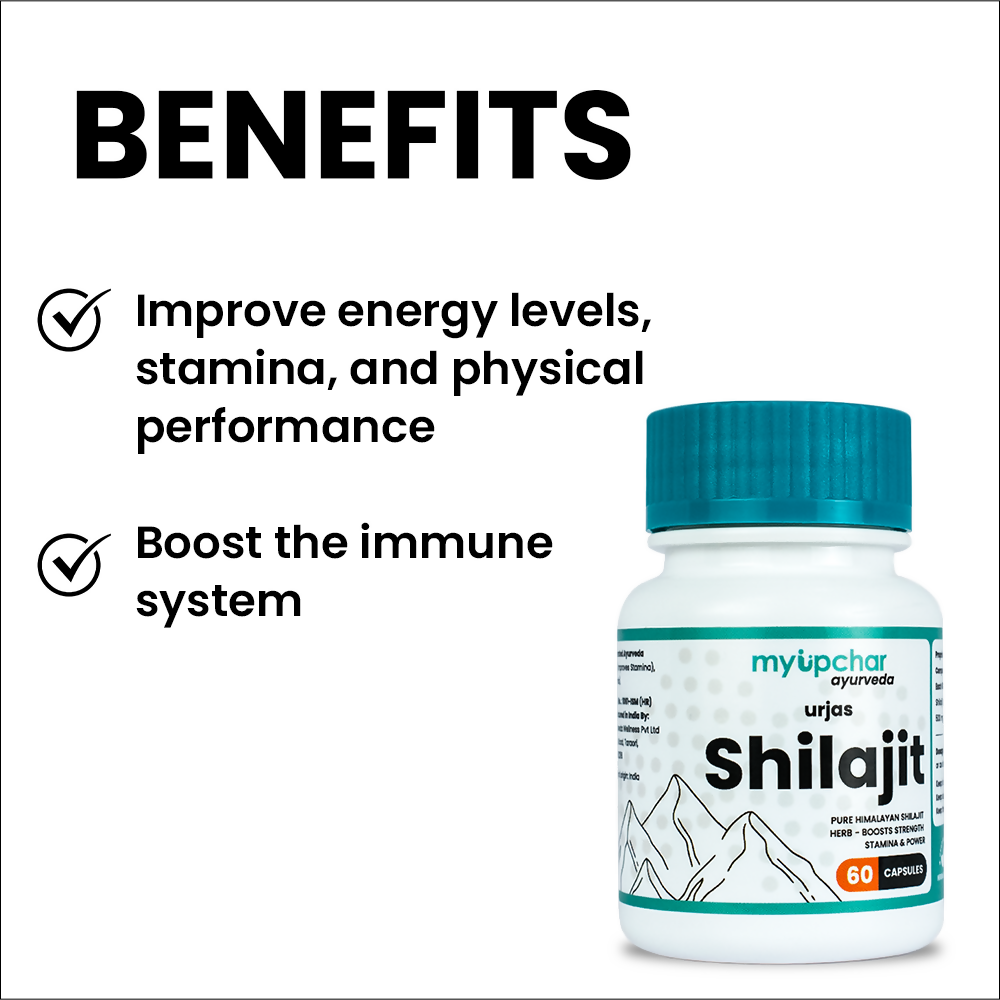 myUpchar Ayurveda Urjas SJ Capsules - Grab2buy