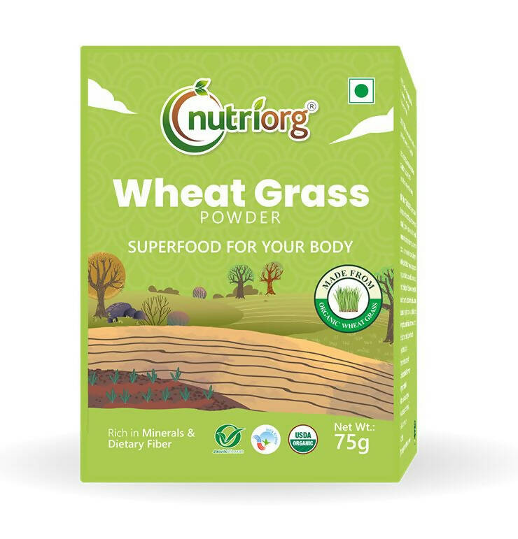 Nutriorg Certified Organic Wheatgrass Powder 