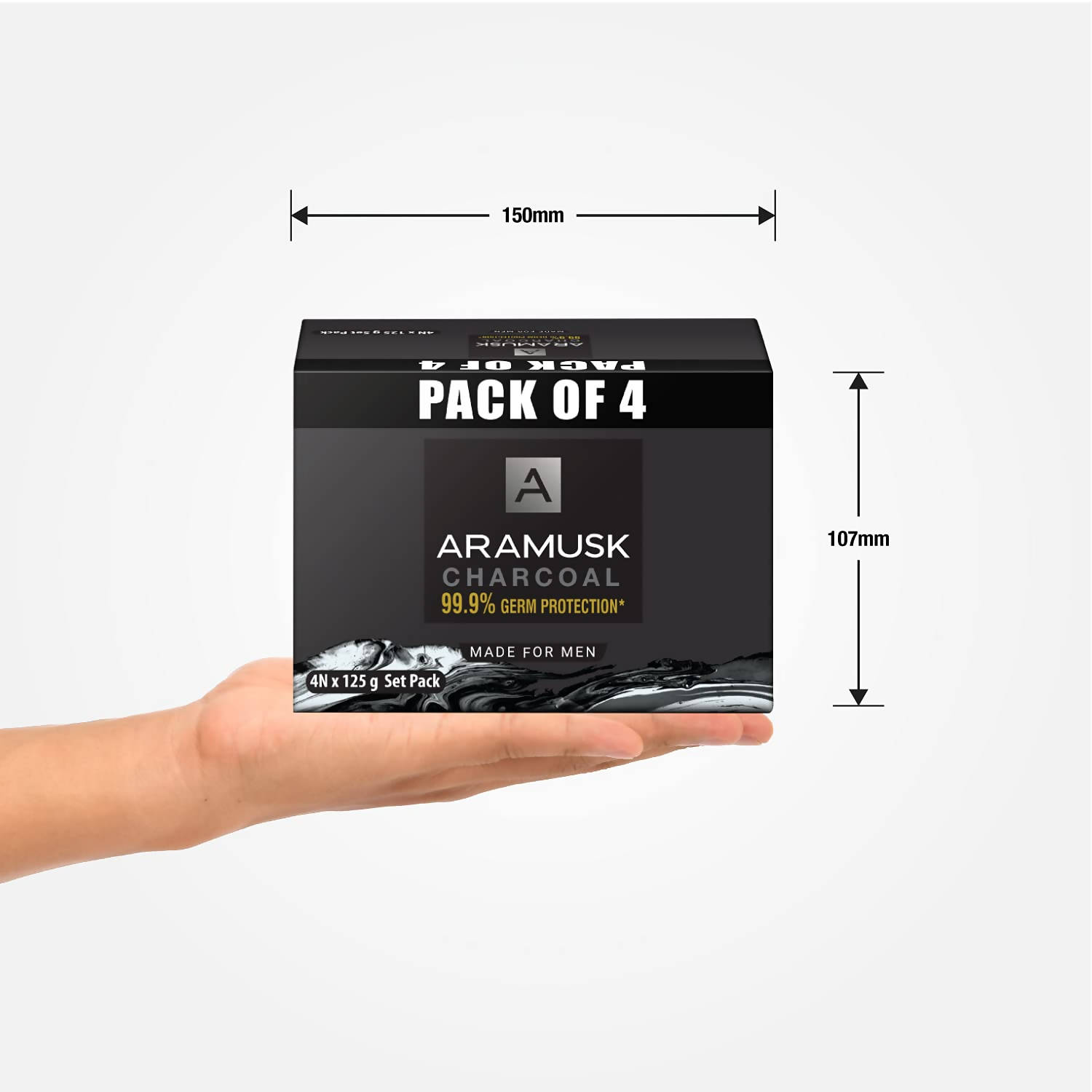 Aramusk Charcoal Soap For Men  Grab2Buy Aramusk Grab2Buy