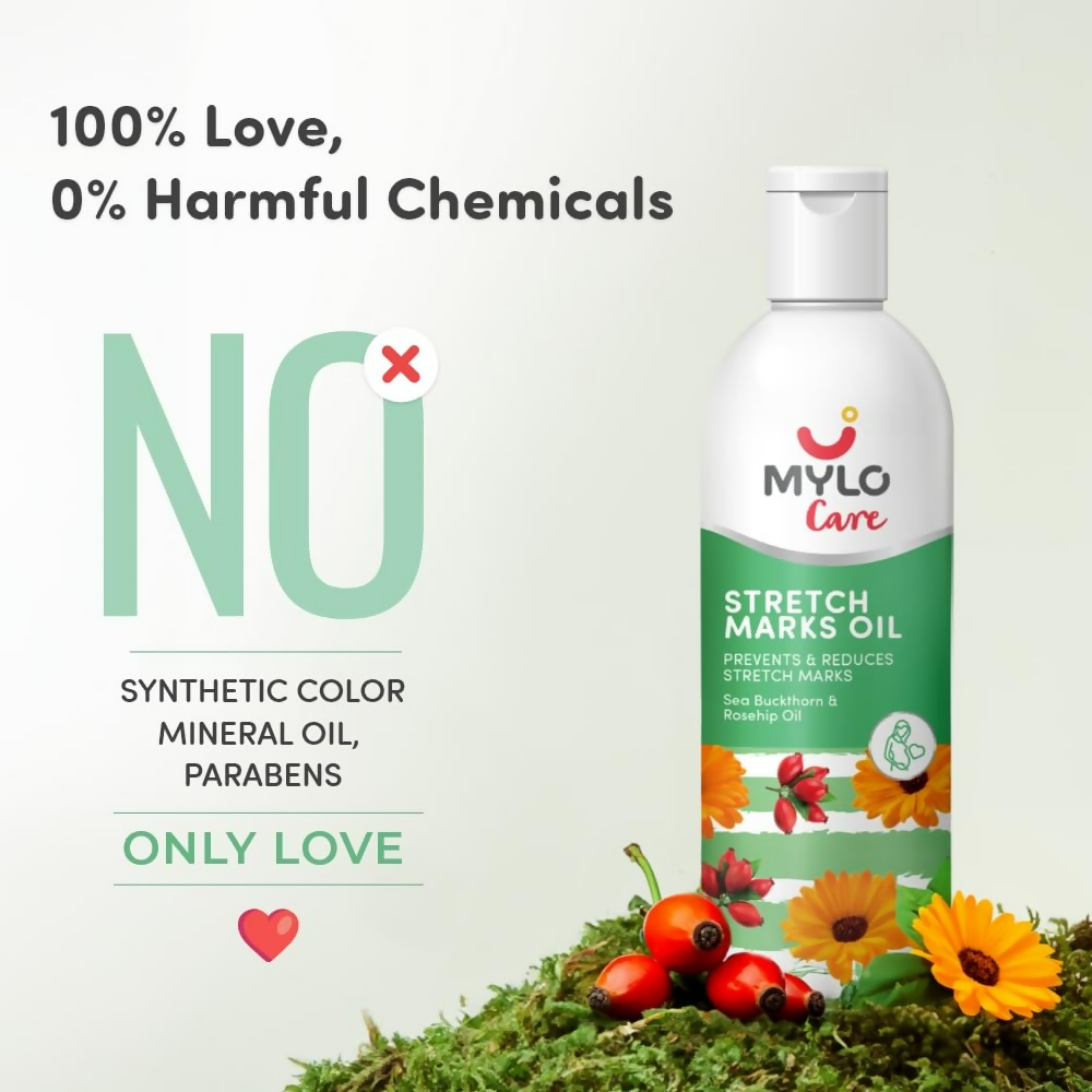 Mylo Care Stretch Marks Oil - with Sea Buckthorn  Grab2Buy Mylo Care Grab2Buy