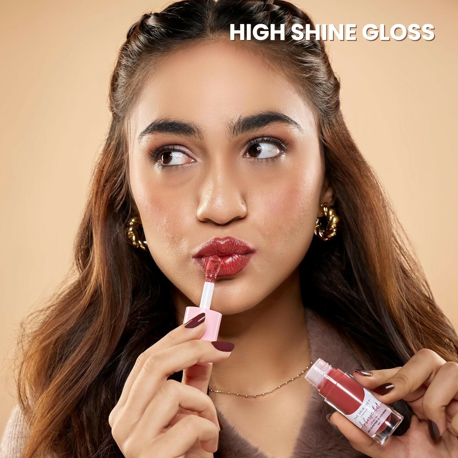 The Skin Diet Company Lip Barrier Tint Pink Affair - Brick Red  Grab2Buy The Skin Diet Company Grab2Buy