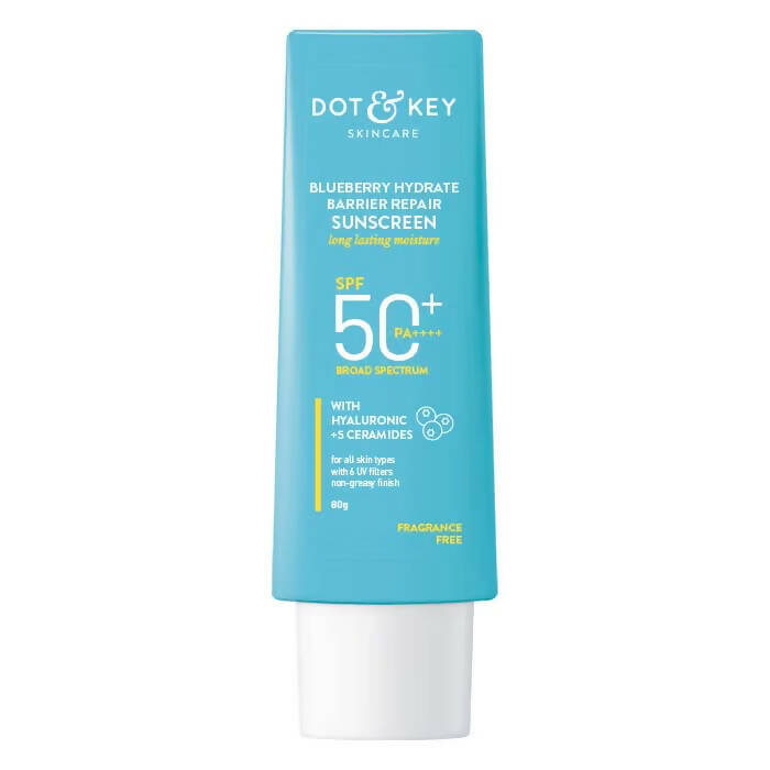 Dot & Key Blueberry Hydrating Barrier Repair Face Sunscreen SPF 50+ - Grab2buy
