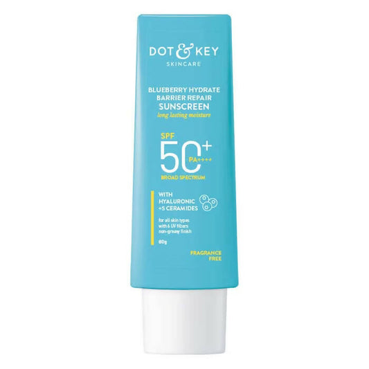 Dot & Key Blueberry Hydrating Barrier Repair Face Sunscreen SPF 50+ - Grab2buy
