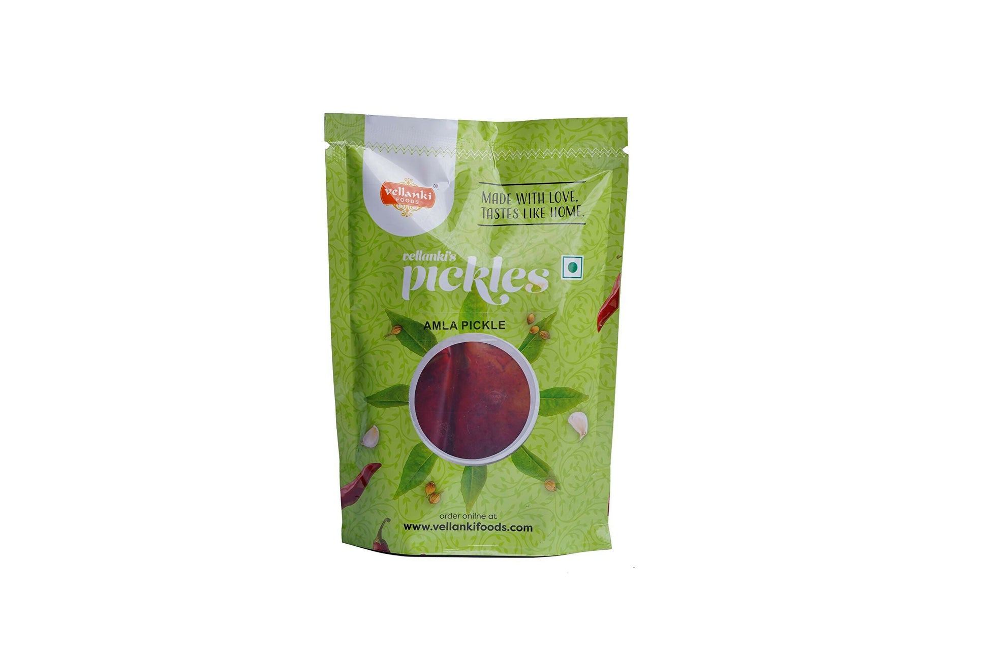 Vellanki Foods Pickles - Tamarind Pickle, Amla Pickle Combo Pack (250 gms Each) - Grab2buy