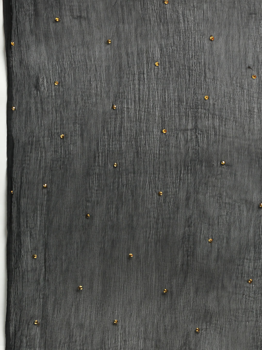 Rudra Bazaar Black Angrakha Style Flared Kurta with Pyjamas & Dupatta