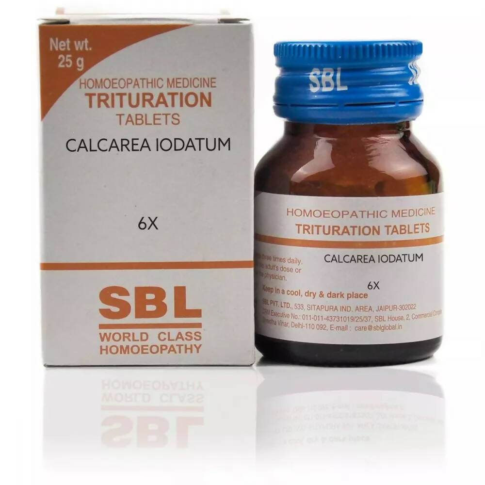 SBL Homeopathy Calcarea Iodatum Trituration Tablets 