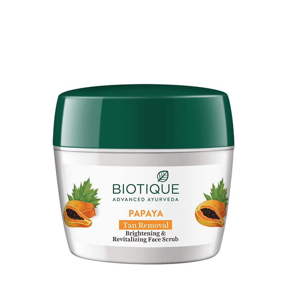 Biotique Bio Papaya Revitalizing Tan-Removal Scrub 