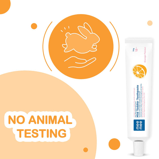 Mee Mee Fluoride-Free Mild Toddler Toothpaste - Orange Flavor - Grab2buy