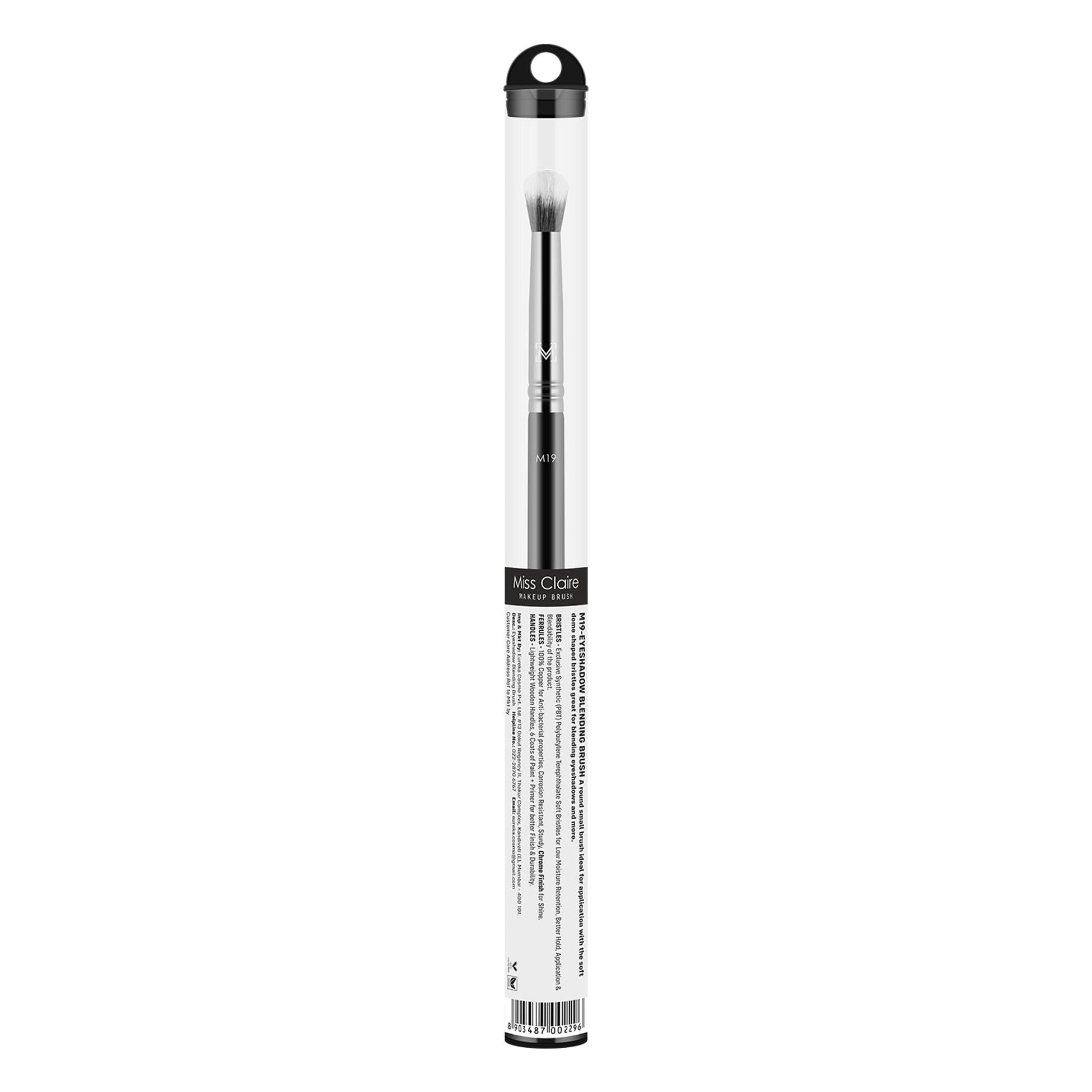 Miss Claire M19 - Eyeshadow Blending Brush - Chrome