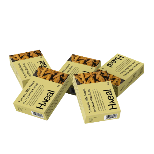 Haeal Turmeric Milk, Neem and Aloe Vera Soap - Grab2buy