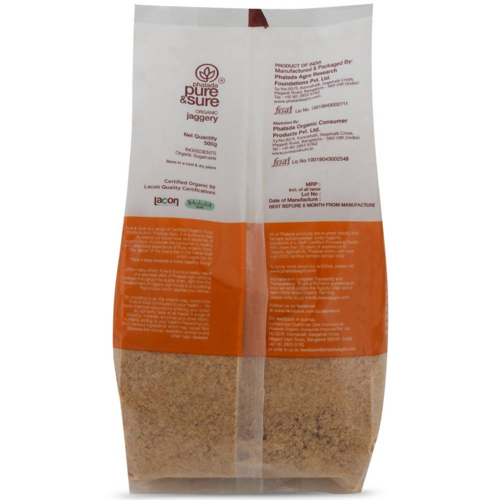 Pure & Sure Organic Jaggery Powder 