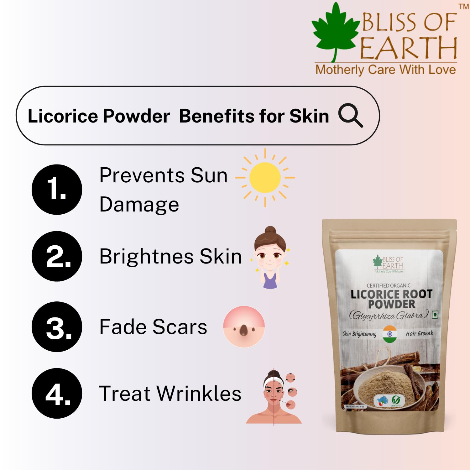 Bliss of Earth Licorice Root Powder 