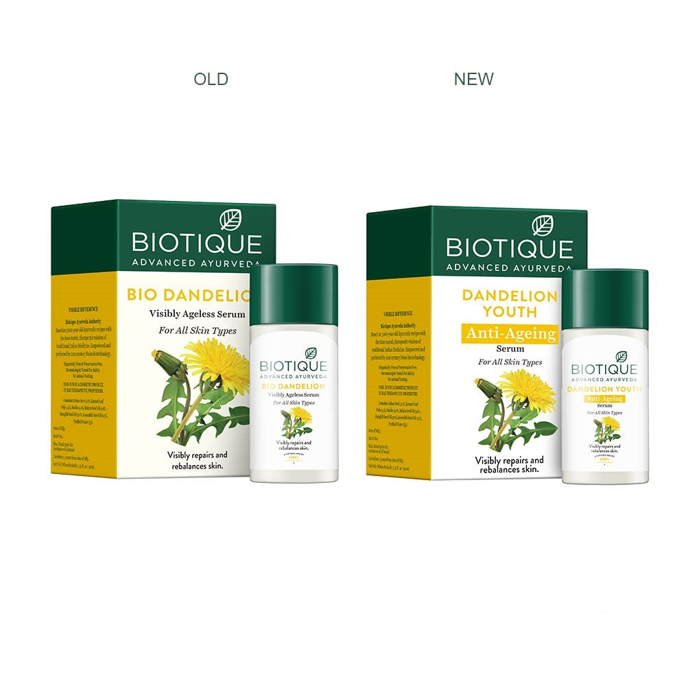 Biotique Dandelion Youth Anti-Ageing Serum  Grab2Buy Biotique Grab2Buy