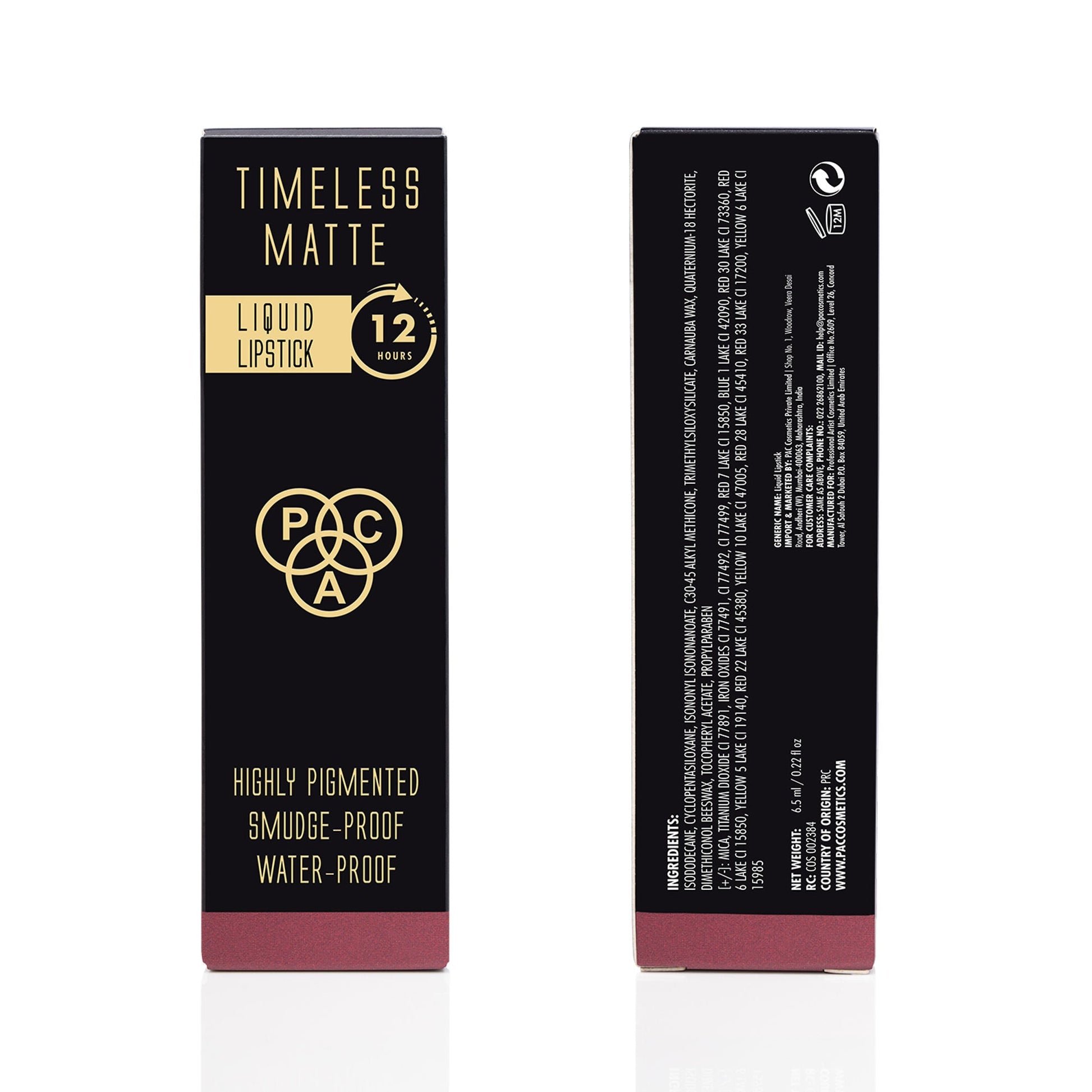 PAC Studio Timeless Matte Liquid Lipstick - Pretty In Pink