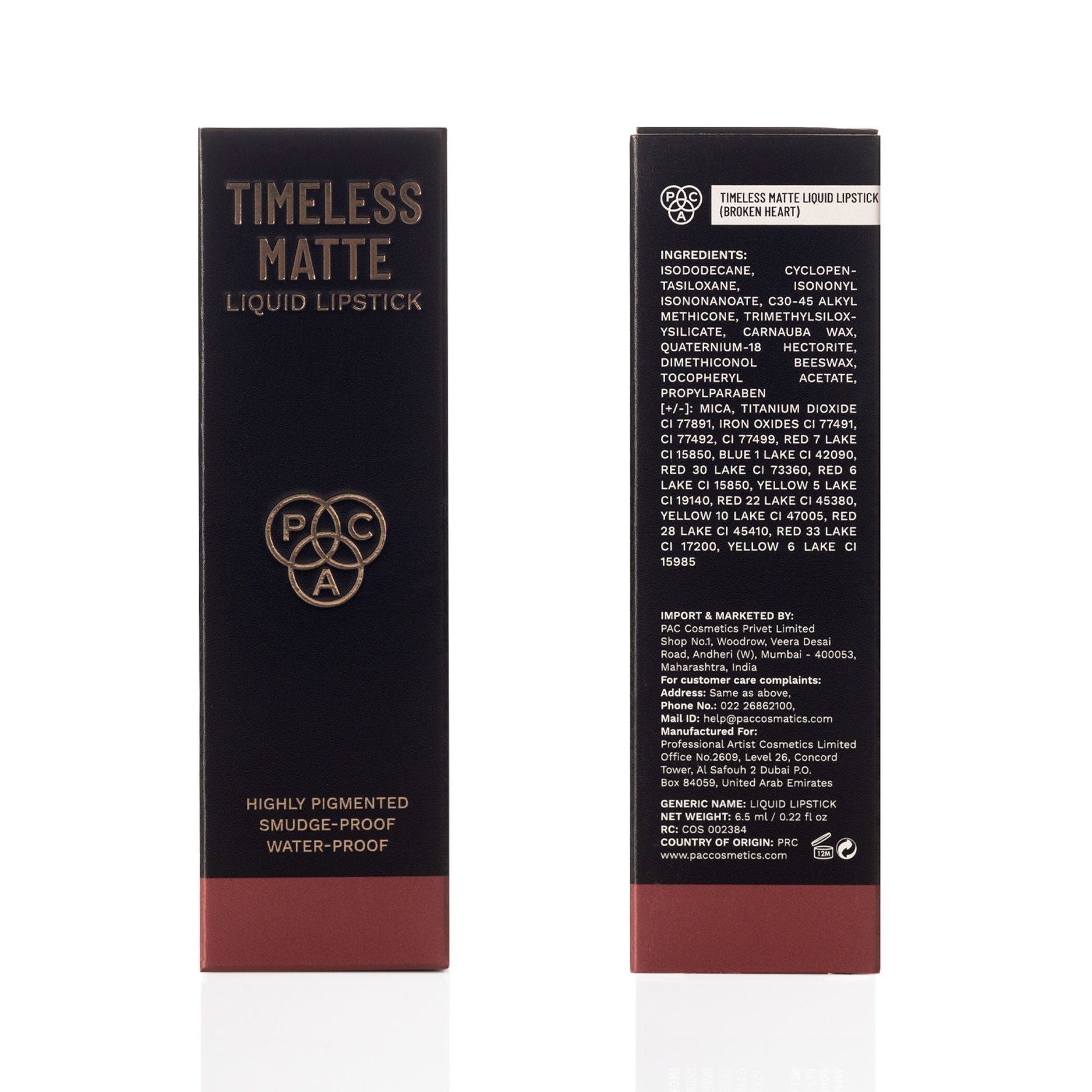 PAC Studio Timeless Matte Liquid Lipstick - Broken Heart
