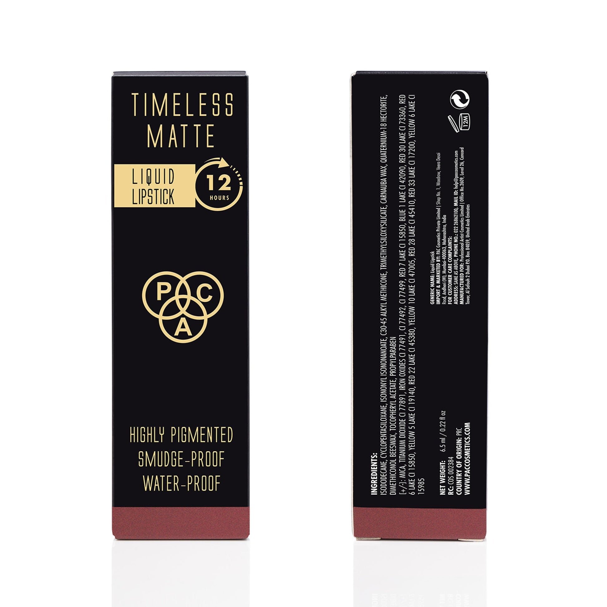 PAC Studio Timeless Matte Liquid Lipstick - Bombshell