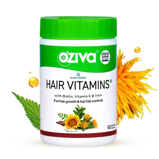 OZiva Hair Vitamins (With Dht Blocker & Omega 3) - Grab2buy