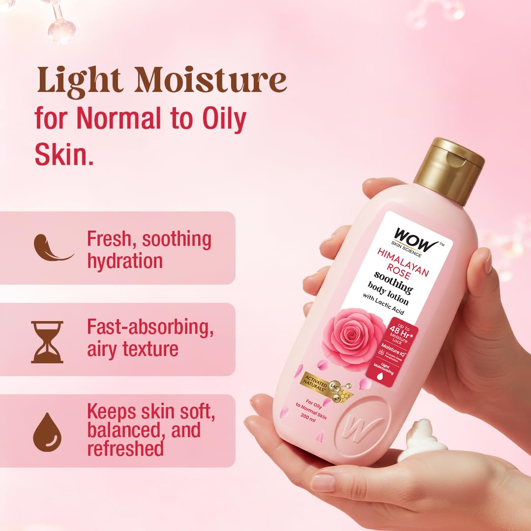 Wow Skin Science Himalayan Rose Body Lotion  Grab2Buy Wow Skin Science Grab2Buy