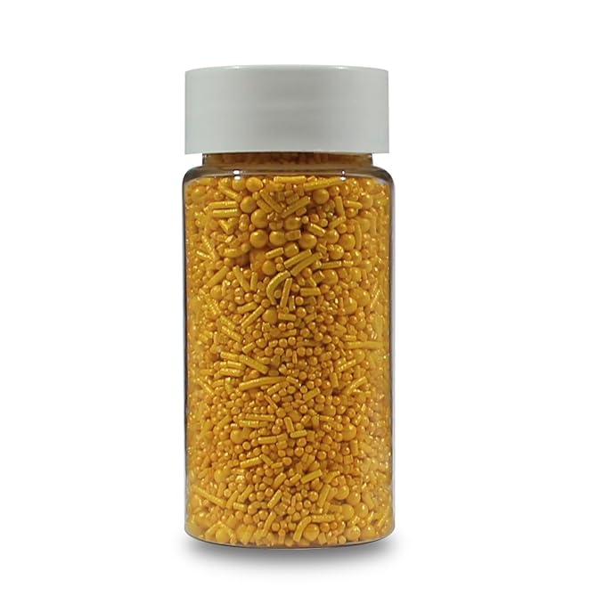 Confect Yellow | Sprinkles Bottle for Decoration Bottle