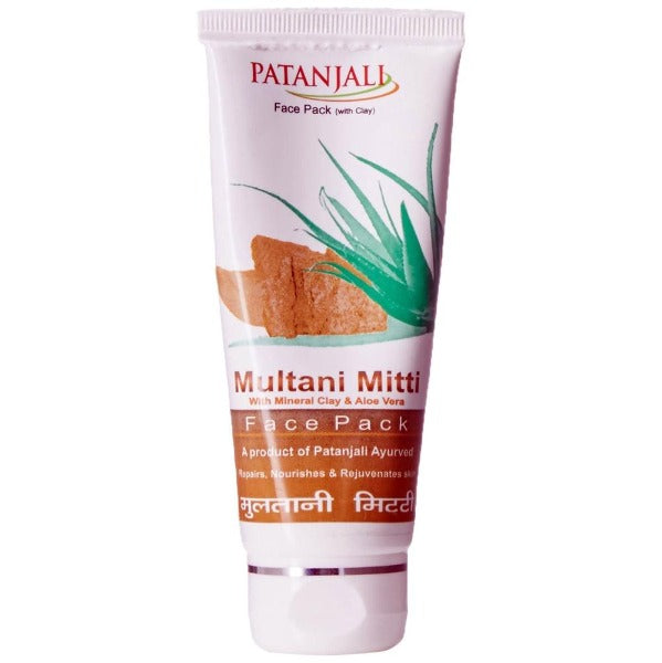 Patanjali Aloevera Multani Mitti Face Pack | Grab2Buy