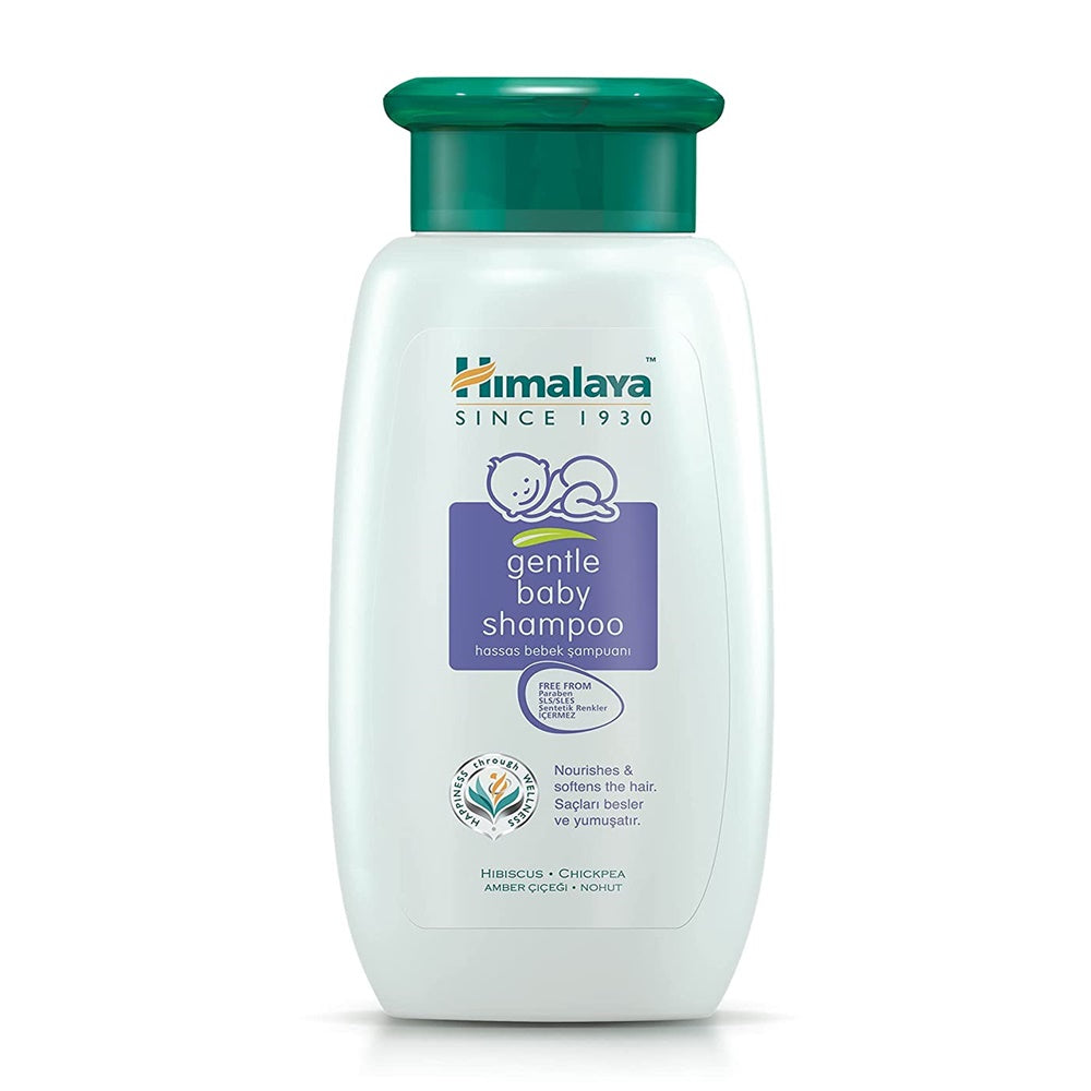 Himalaya Gentle Baby Shampoo | Tear-Free Ayurvedic Shampoo for Soft, Healthy Baby Hair 