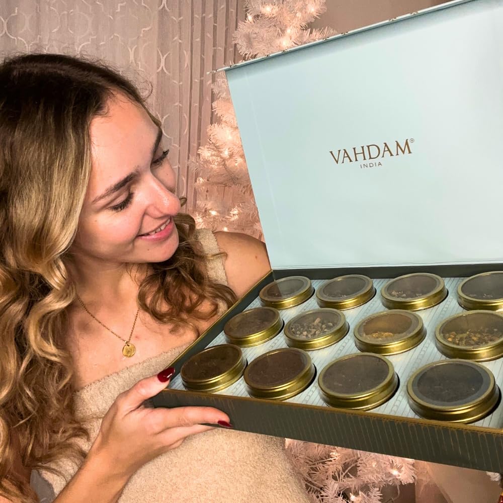 Bloom, Tea Gift Set, 12 Teas 