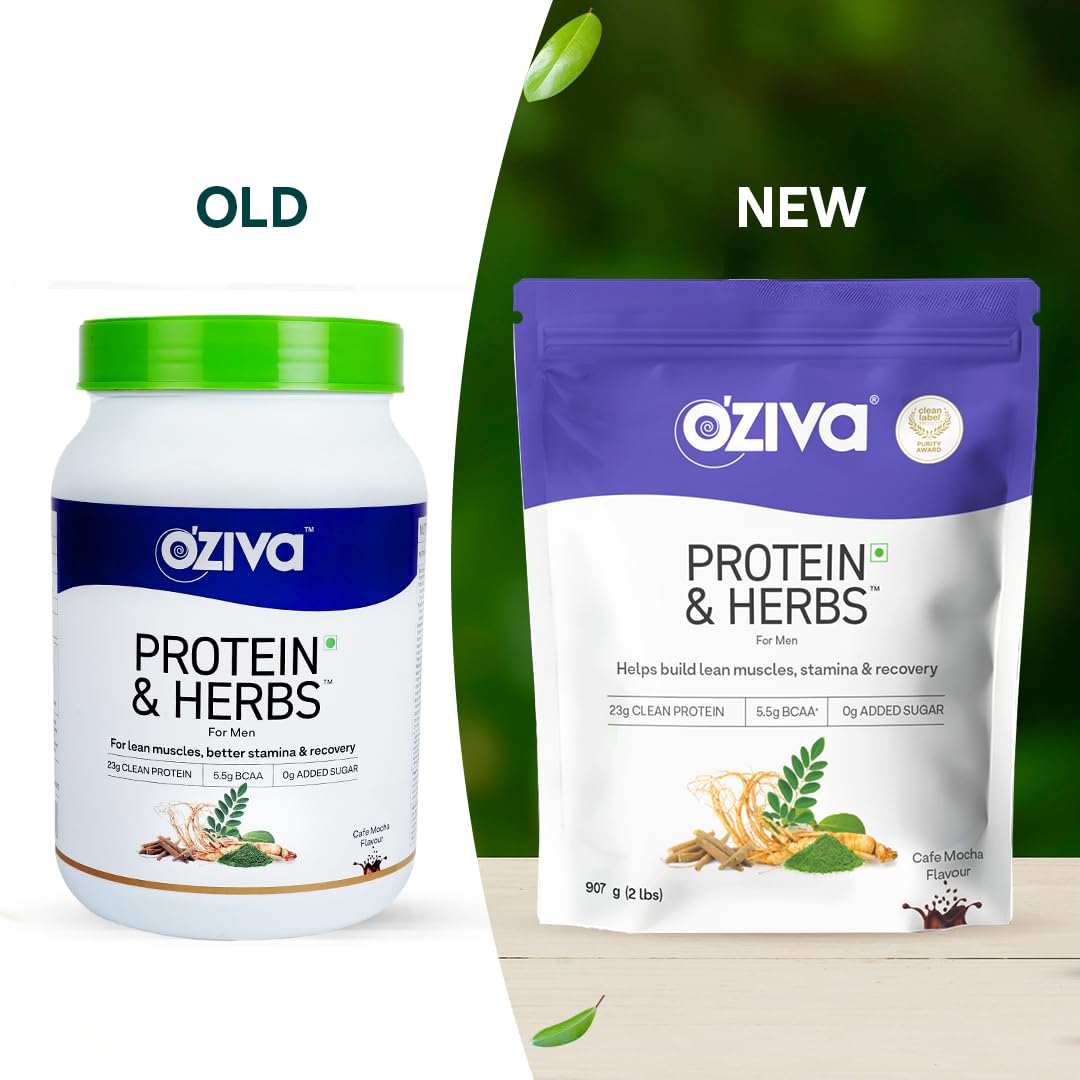 OZiva Protein & Herbs for Men - Grab2buy