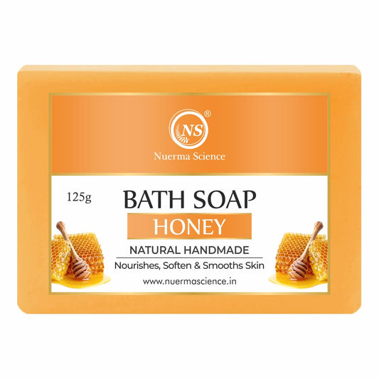 Nuerma Science Honey Bath Soap | Nourishes, Soften & Smoothes Skin | Swadesiicart