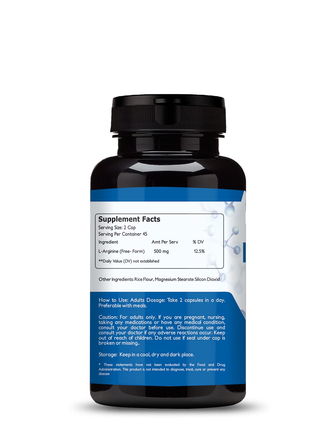 Vokin Biotech L Arginine 500mg With Essential Amino Acid and Nitric Oxide  Grab2Buy Vokin Biotech Grab2Buy