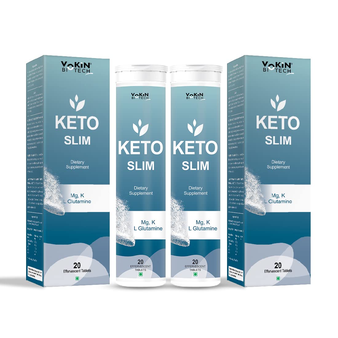 Vokin Biotech Keto Slim Tablets For Weight Loss Dietary Supplement Effervescent Water Soluble  Grab2Buy Vokin Biotech Grab2Buy