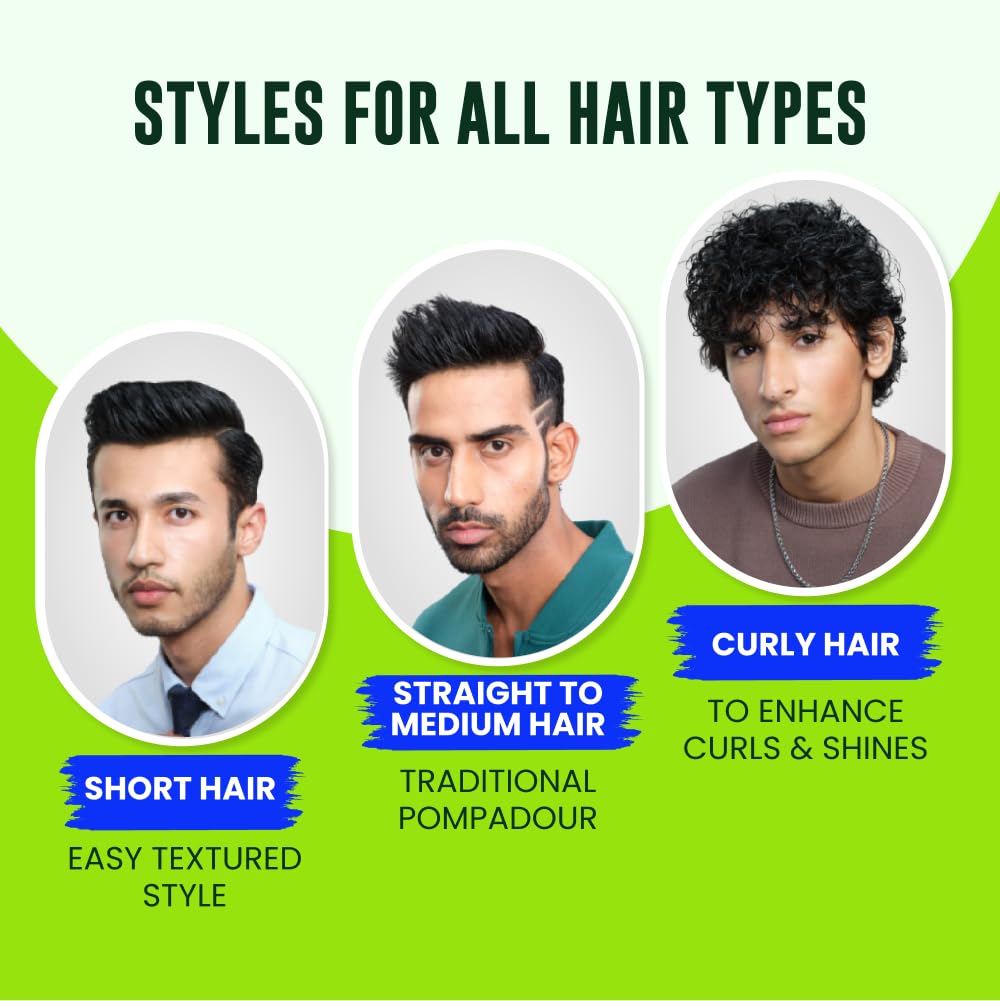 Set Wet Hair Gel for Men Vertical Hold Strong Hold High Shine 