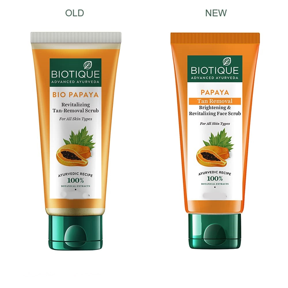 Biotique Bio Papaya Revitalizing Tan-Removal Scrub 